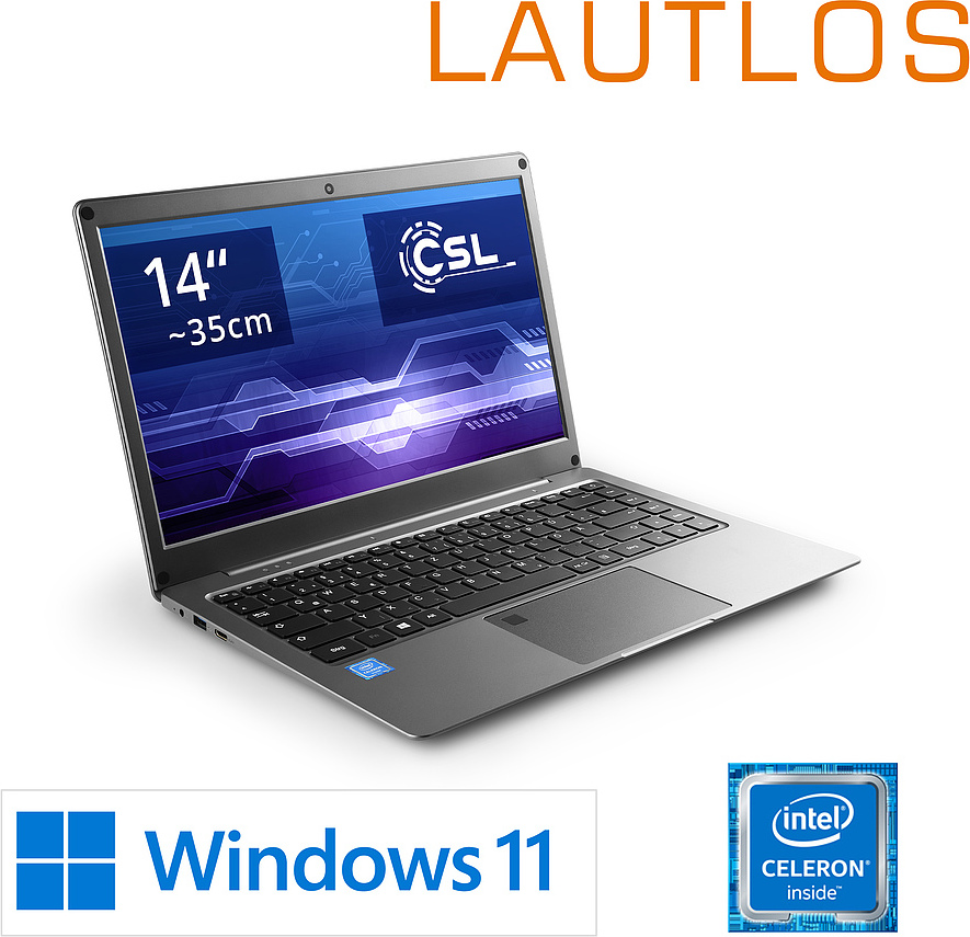 Notebook CSL R'Evolve C14i v2 / 1000GB / Windows 11 Pro