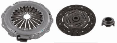Sachs Kupplungssatz 3000 951 585 Für Vaughall Volvo Mitsubishi Nissan Dacia Renault