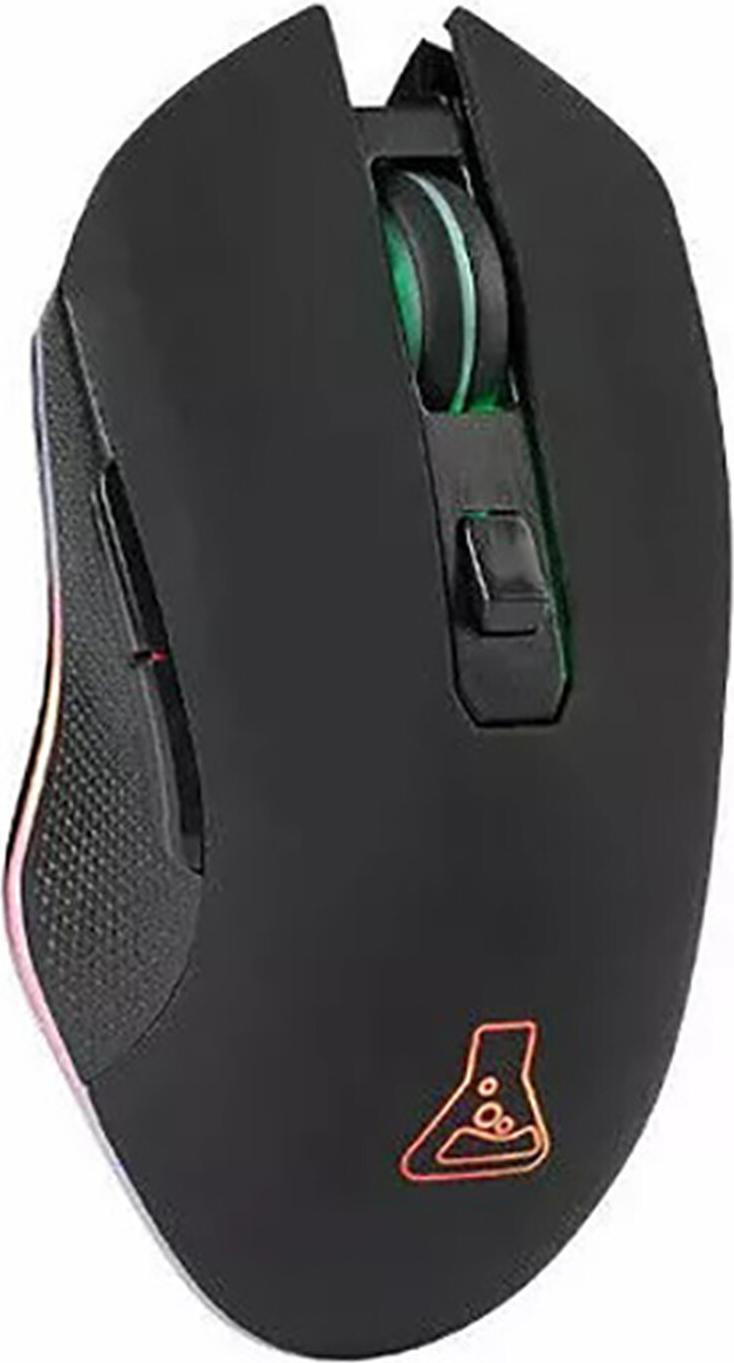 The G-Lab KULT HELIUM Wireless Gaming Mouse met RGB, 6400 DPI en 6 knoppen - Zwart