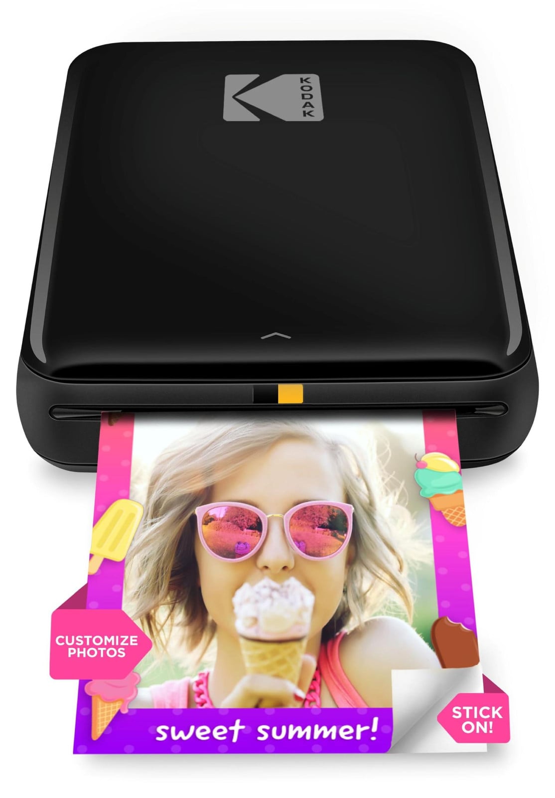 Kodak Step Direct Smartphone-fotodrukker Draagbare Mini-kleurenfotodrukker voor Mobiele Telefoons