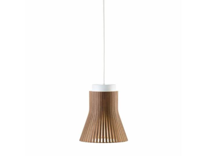 Secto Design Pendelleuchte Petite 4600, handgefertigtes Birkenho
