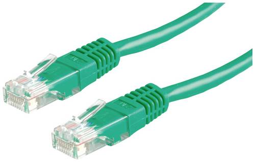 Value 21.99.0953 RJ45 Patchkabel CAT 6 U/UTP 1.50m Grün
