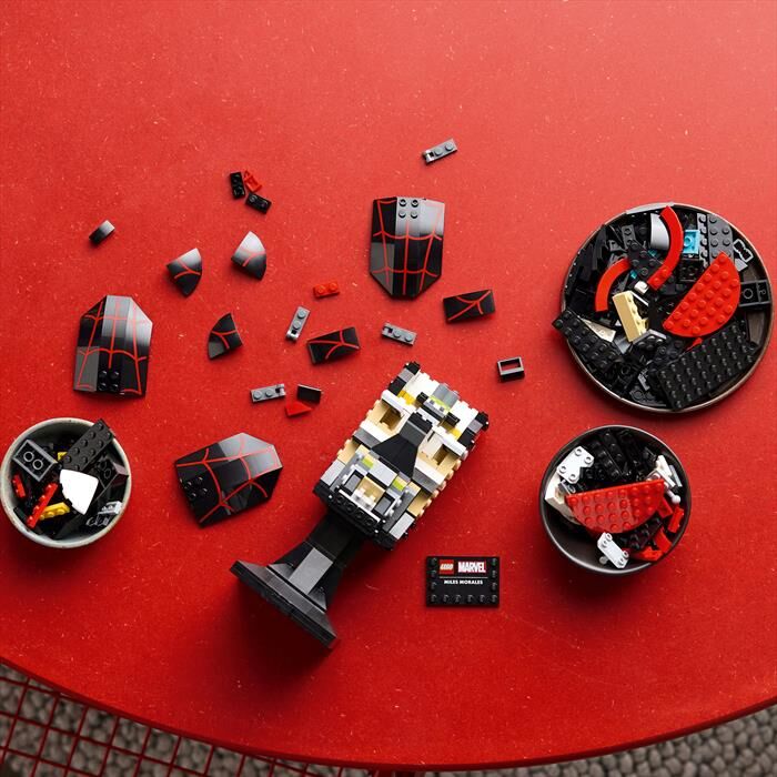 Lego Marvel Maschera Di Miles Morales 76329, Multicolore