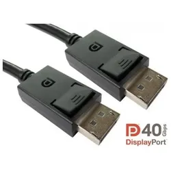 RS PRO Stecker CDLDP40 DisplayPort-Kabel A Displa (0.50 m), Videokabel, Schwarz