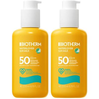 Biotherm Waterlover Sonnenmilch LSF 50 2x 2x200 ml Milch
