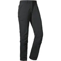 SCHÖFFEL Damen Zipp Off Pants Engadin1 Zip Off, Größe 40 in Schwarz Schwarz