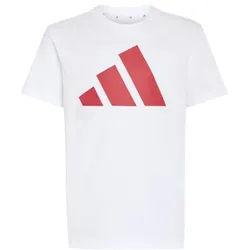 adidas Essentials T-Shirt Kinder - white/purrub - 128