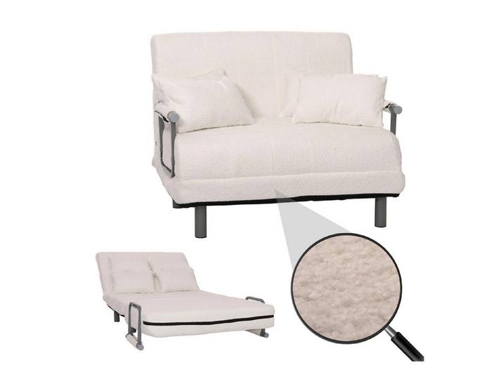 MCW Sessel MCW-K29-B, 2 Sitzplätze, mit Reißverschluss, Hohe Stoffqualität (500g/m)