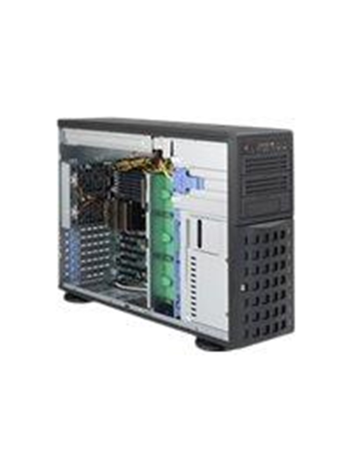 Supermicro SC745 BTQ-R920B - Gehäuse - Tower - Schwarz