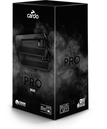 Cardo Packtalk Pro Duo Bluetooth communicatiesysteem, dubbele set