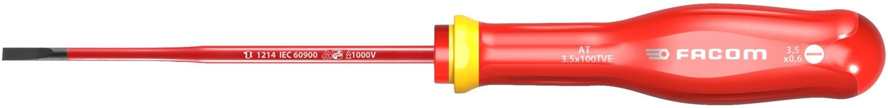 Facom Schraubendreher 1000V 3,5mm (AT3.5X100TVE)