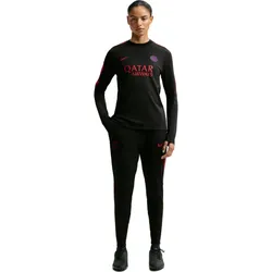 NIKE PSG Paris Saint-Germain Strike Dri-FIT Trainingshose Damen 010 - black/global red/global red XL