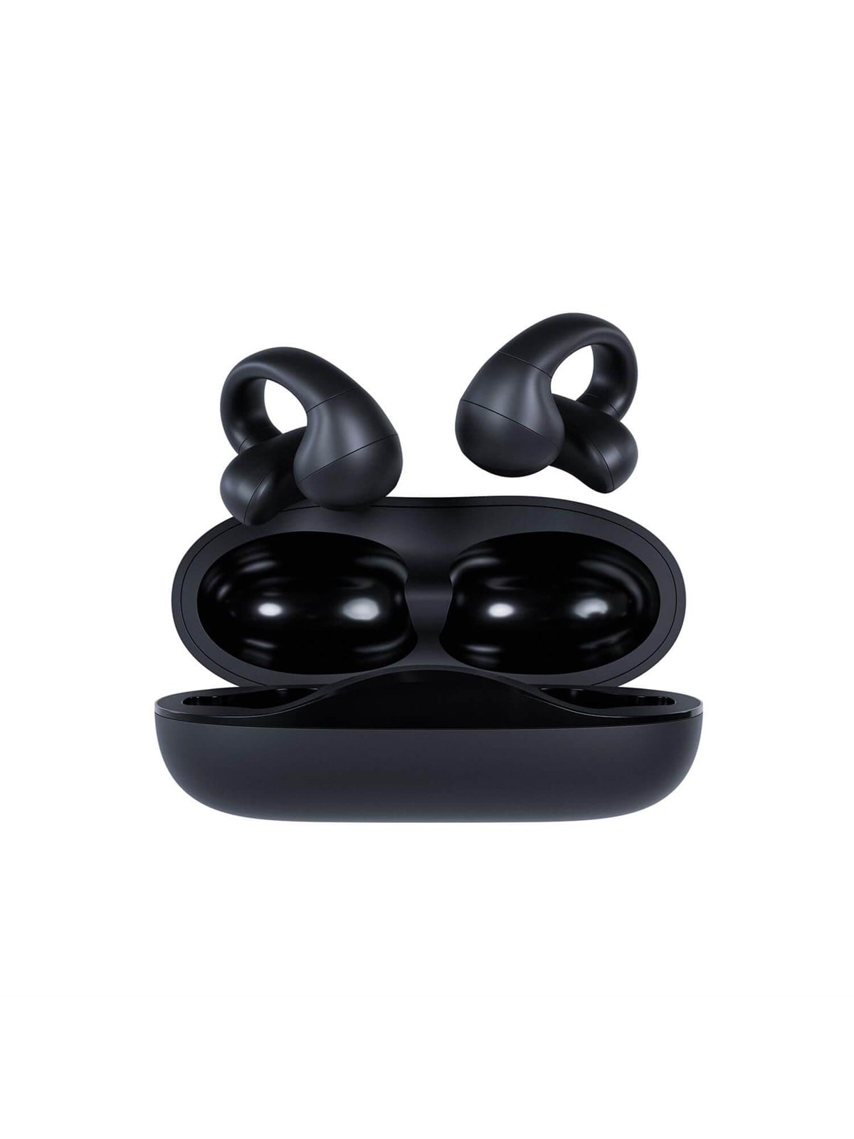 Happy Plugs Clip OWS True Wireless Headphones - Black