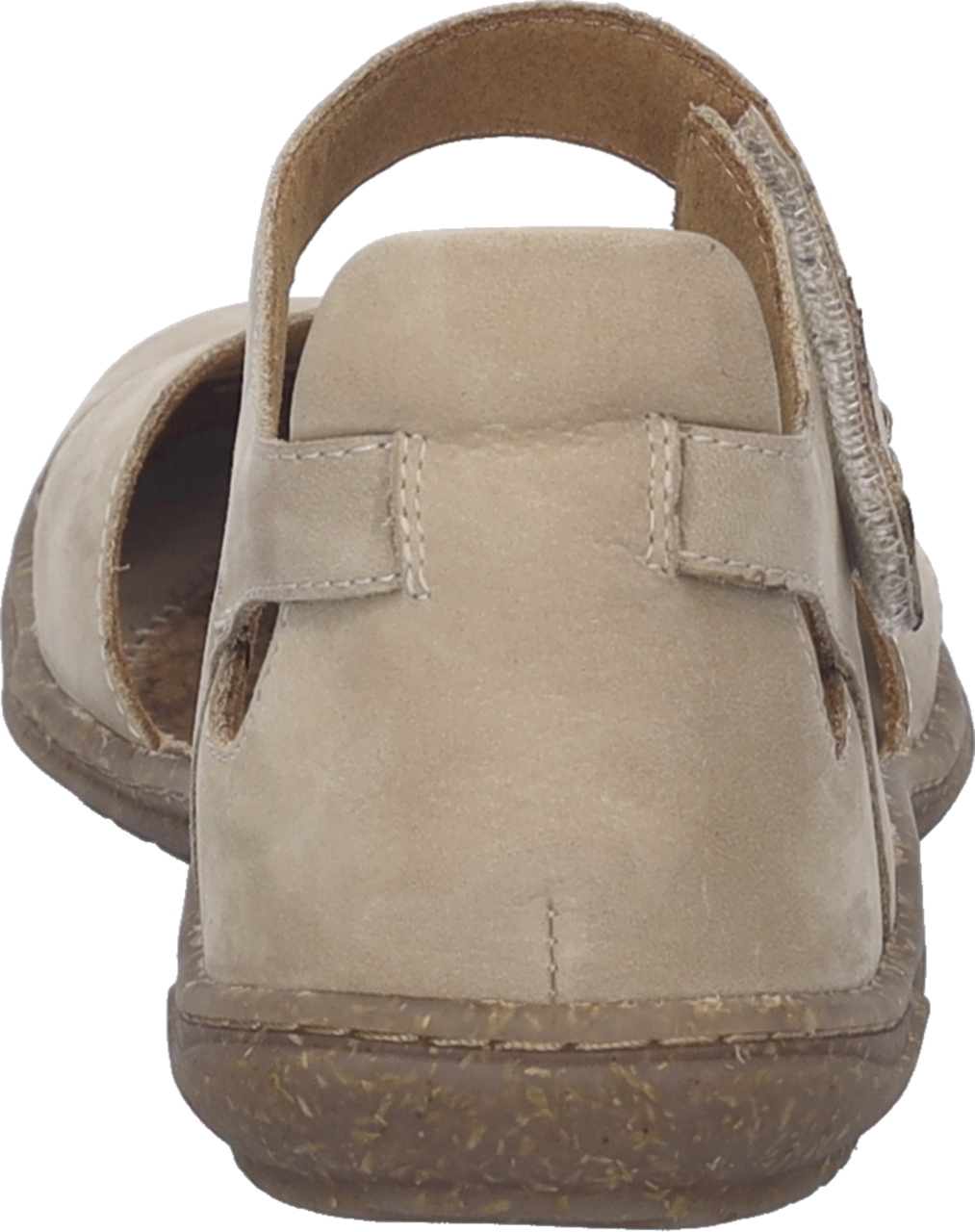 Sandale JOSEF SEIBEL "Caitlyn 05", Damen, Gr. 36, Textil, beige (creme), Leder, Schuhe Sandale, Sommerschuh, Halbschuh mit praktischem Klettverschluss, G-Weite creme 36, Textil