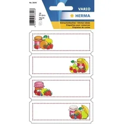 HERMA Küchenetikett Vario 3644 Fruchtauswahl 16 St./Pack.