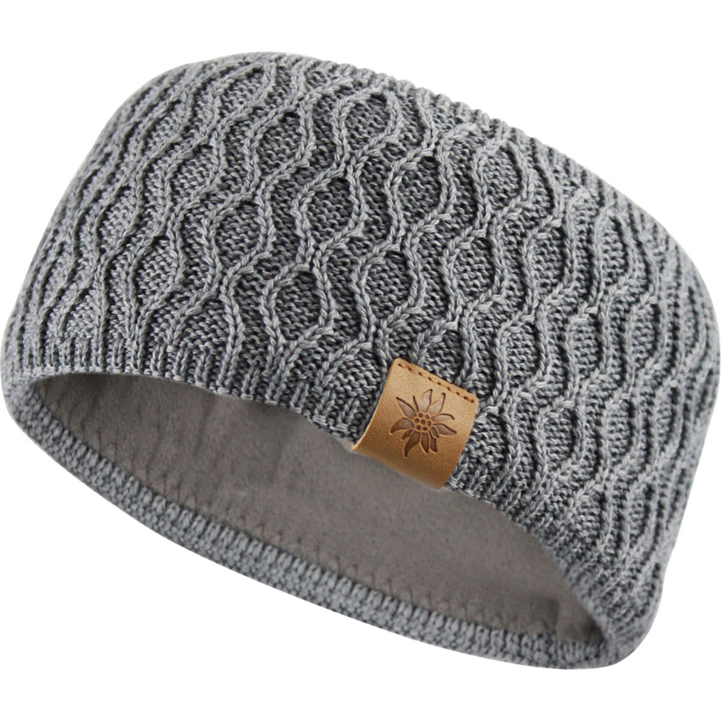 Bavarian Caps Klassik Damen Stirnbänder grau Lifestyle Atmungsaktiv