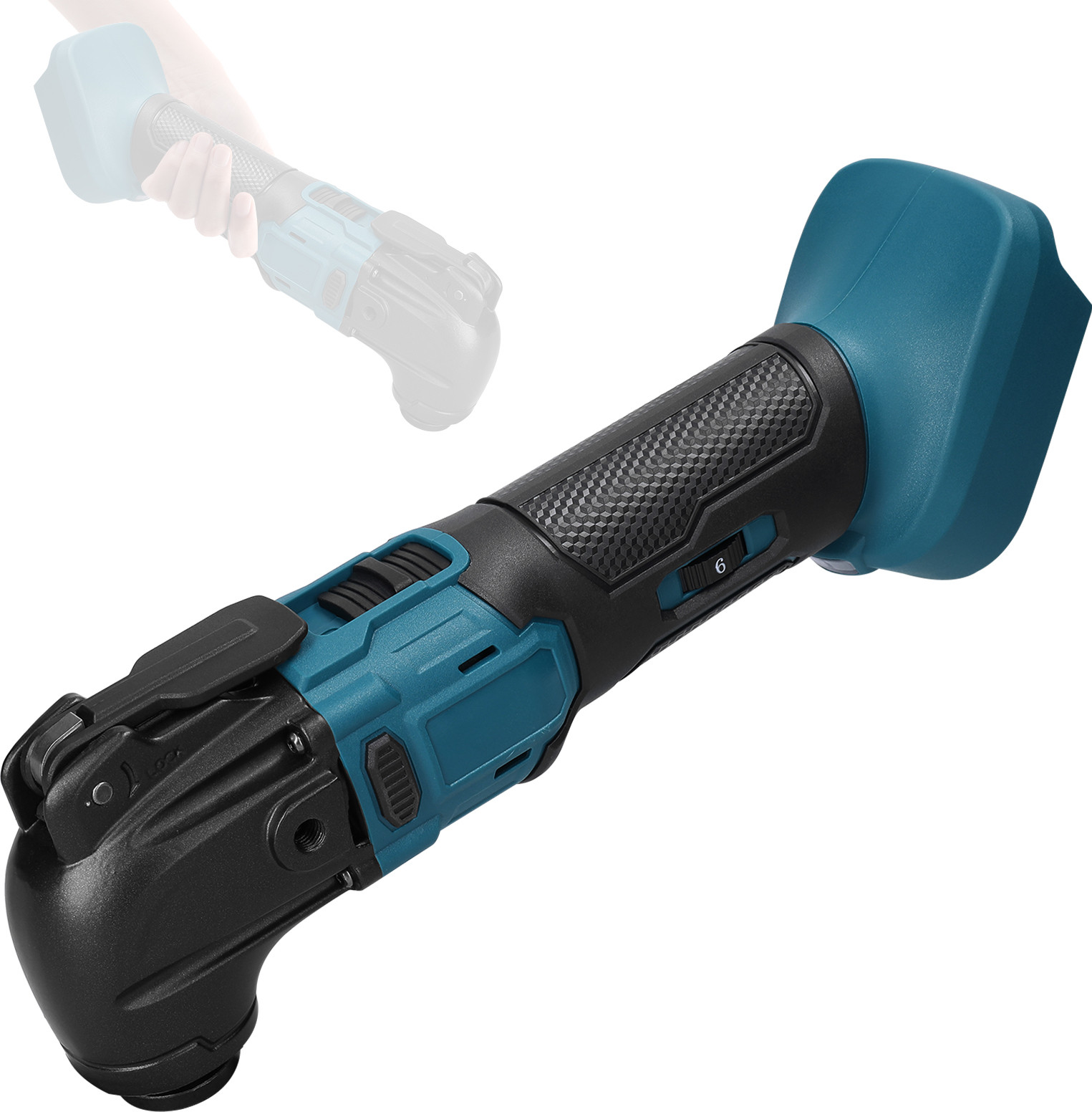 Cocosity Multifunctionele Draadloze Elektrische Trimmer-schop met Oplaadbare Lithiumbatterij en Oscillerende Schop voor Houtbewerking en Timmerwerkzaamheden
