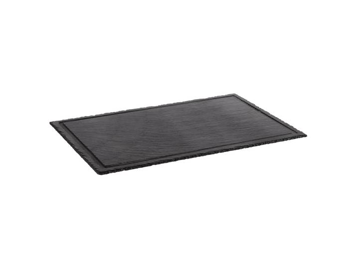 Plateau en ardoise Morra 38 x 1 x 58cm Noir