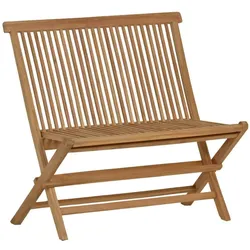Teak Bank/Klappbank 120cm Massivholz Teak