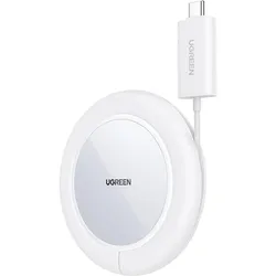 Ugreen Wireless Charger CD245, 15W (white) (15 W), Wireless Charger, Weiss
