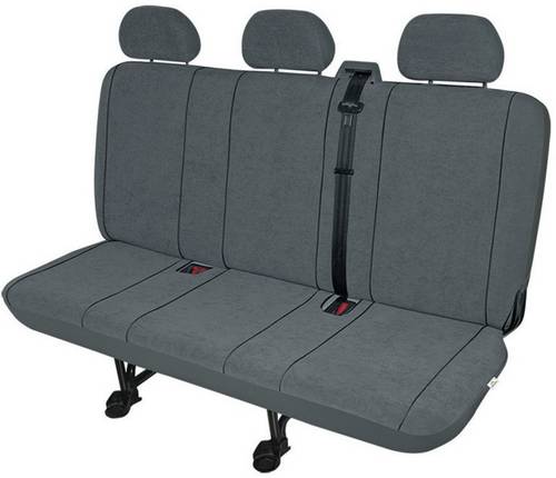 HP Autozubehör 22413 VS3 Sitzbezug 1 Stück Polyester Anthrazit Rücksitzbank (3er)