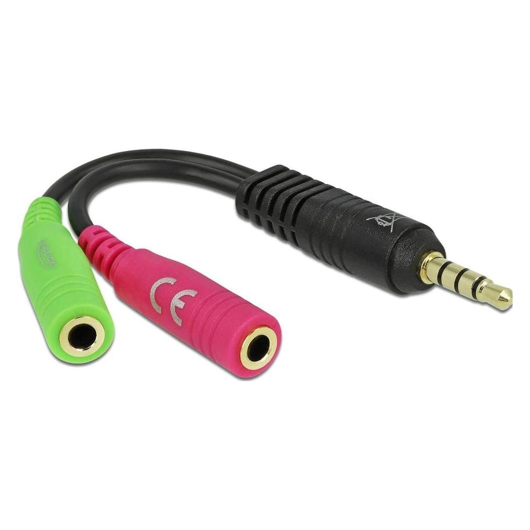 Delock Headset Adapter (Winkeladapter) (65344)