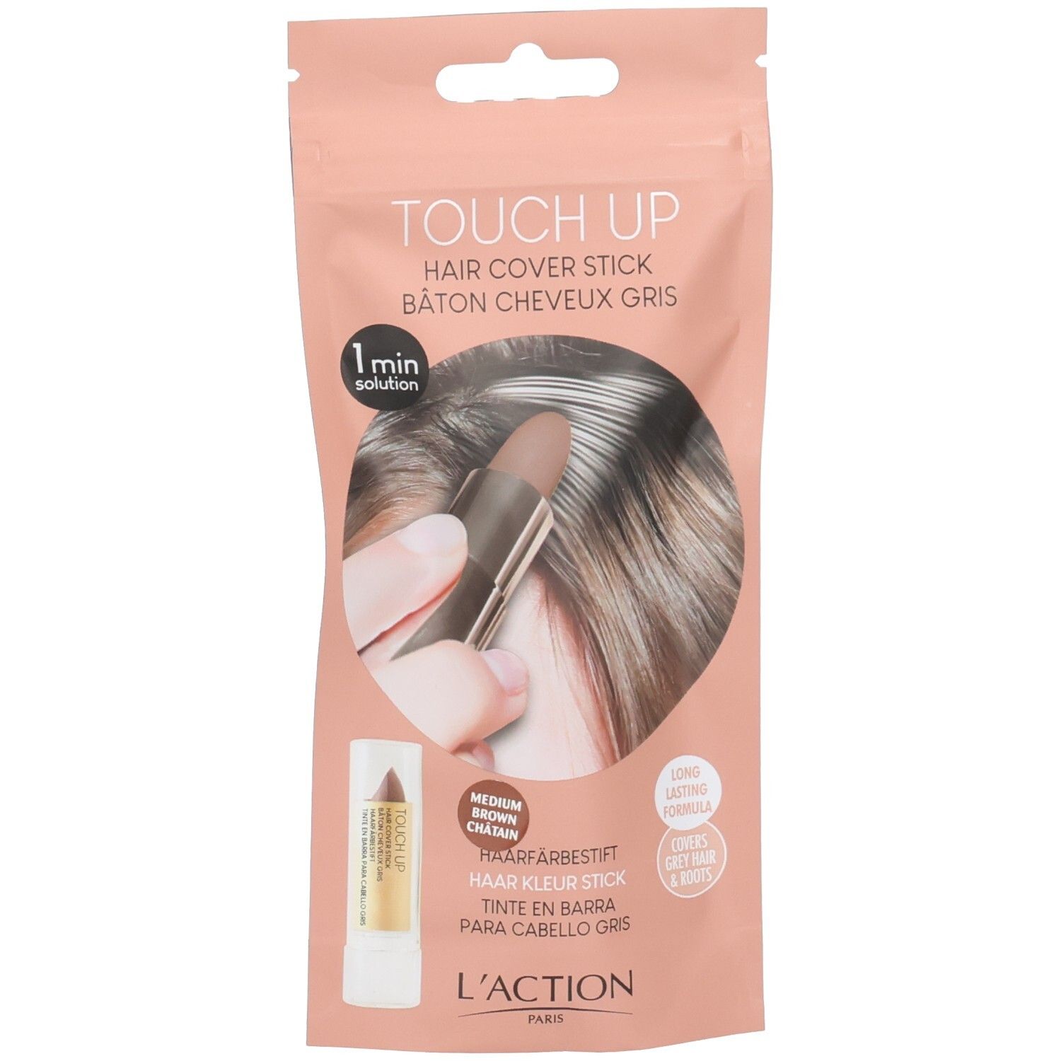 L'action Cosmetique Haarfärbestift braun 1 St Tinktur