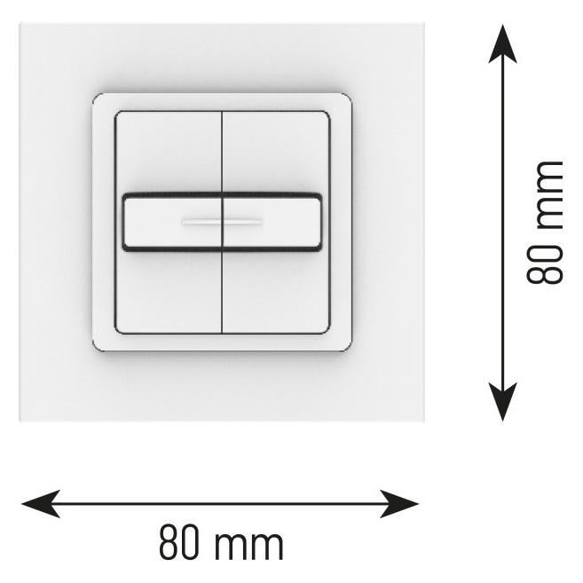 somfy Bedientastenfeld (1800536)