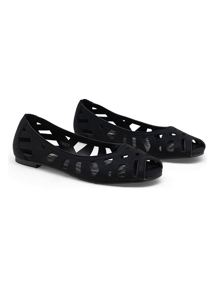 C'M Ballerinas in Schwarz - 39