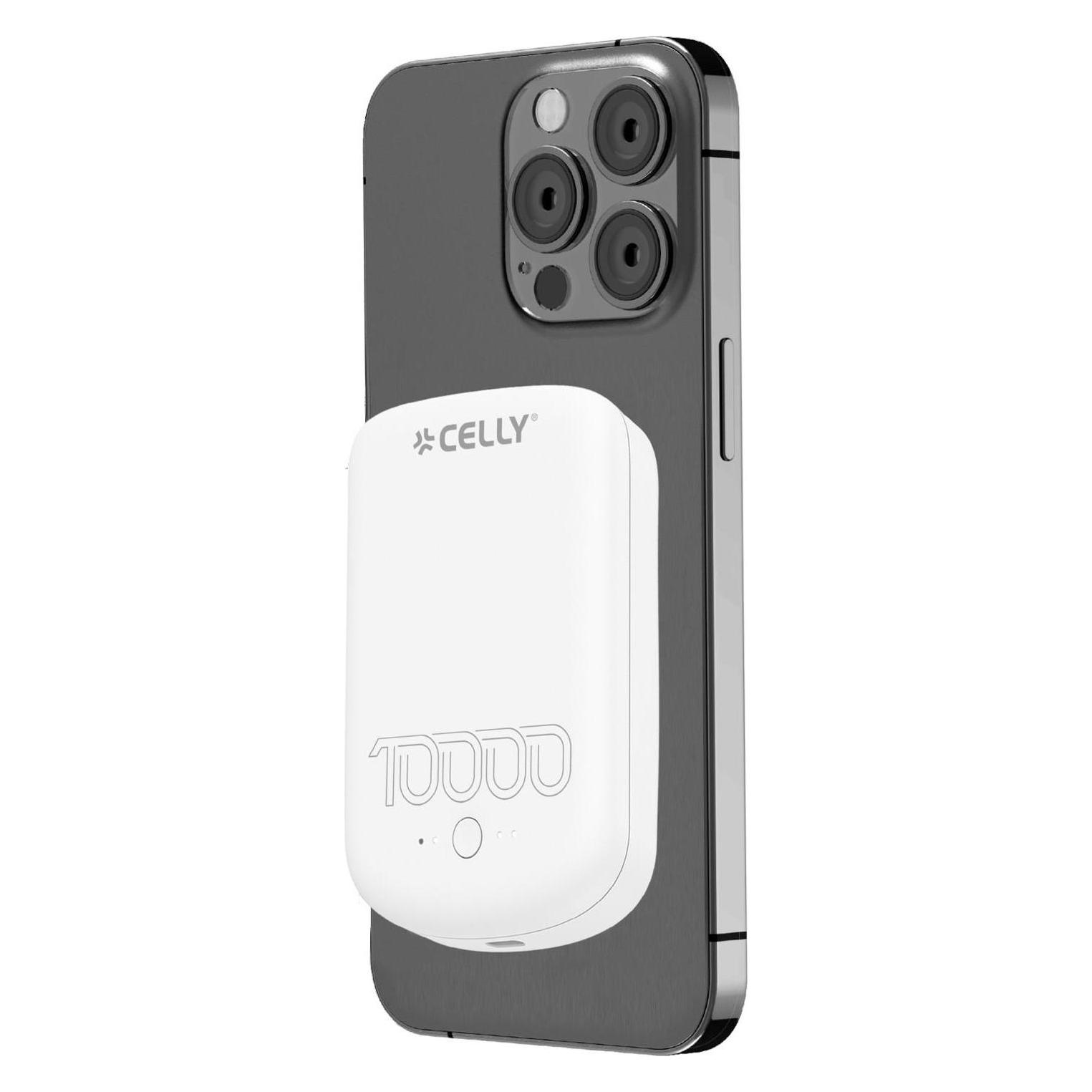Celly MAGSAFE PB 10000 PRO WH (10000 mAh, 10 W, 37 Wh) (MAGPB10000PROWH)