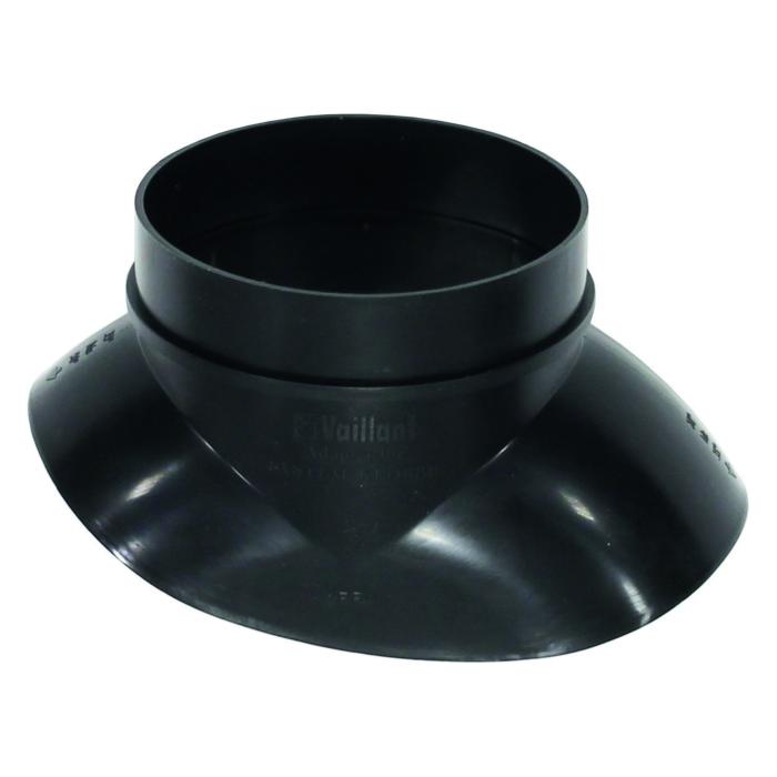 Vaillant Adapter 009058 Schrägdach 20-50°, für Klöber-Pfanne, schwarz