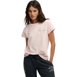 Superdry & Co Luxe Casual Classic Damen T-Shirt