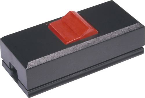InterBär 8075-044.01 Schnurschalter Schwarz, Rot 1 x Aus/Ein 2A 1St.