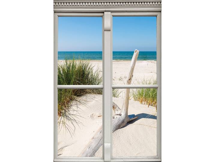 Leinwandbild QUEENCE Langeoog , beige (farbe bild(er): natur), B:30cm H:40cm, Canvas, Holzrahmen, Bilder, Leinwandbild, Premium-Leinwandstoff