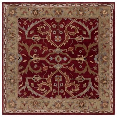SAFAVIEH Handmade Heritage Lynsey Traditional Oriental Wool Rug