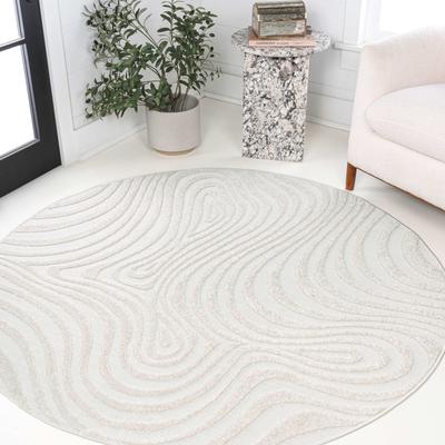 JONATHAN Y Nordby Abstract Groovy Striped Area Rug