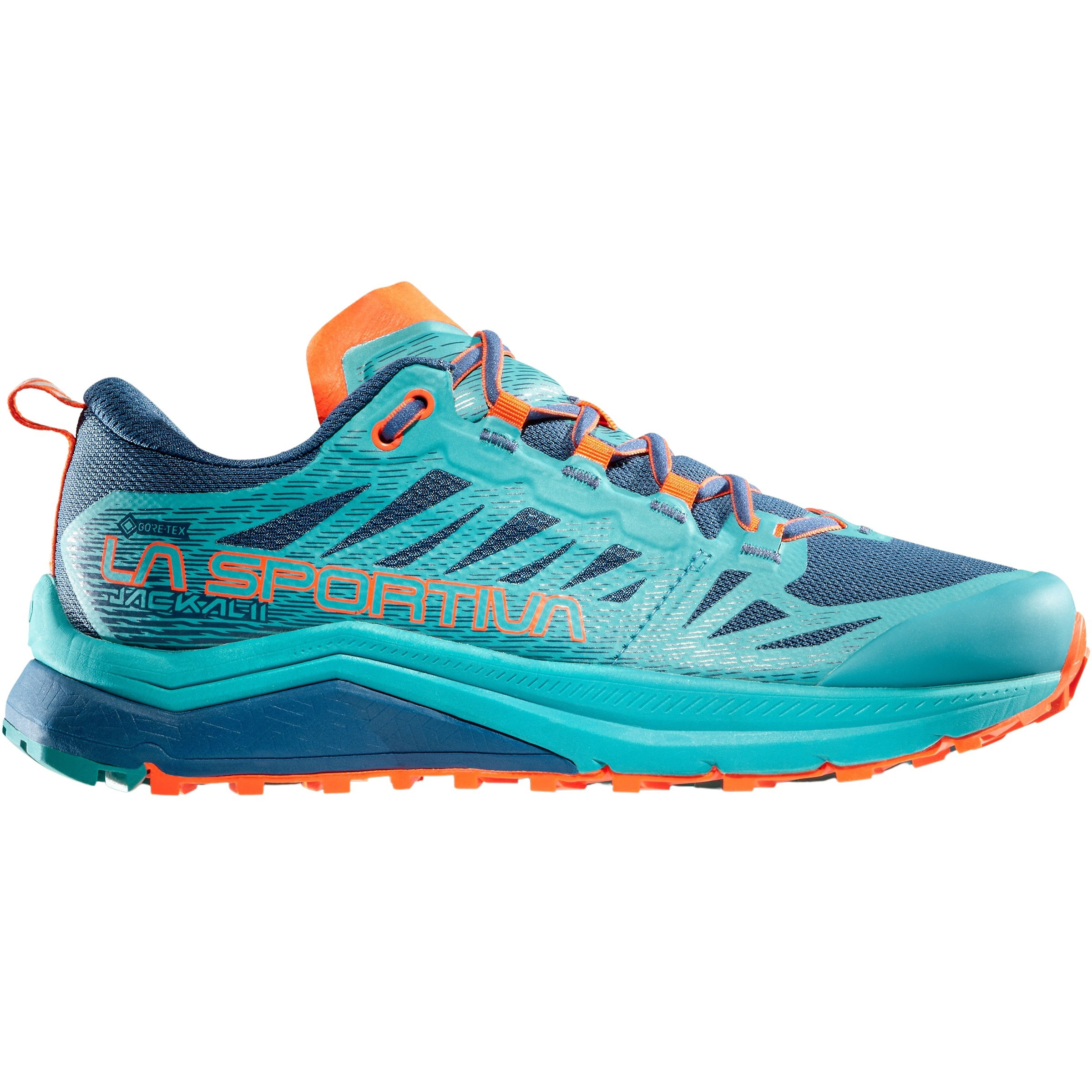 La Sportiva Jackal II GTX Damen Trailrunningschuhe blau Größe 41 Trailrunning Wasserdicht