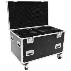 ROADINGER Flightcase 4x DMH-90/150/DMB-160/PLB-230