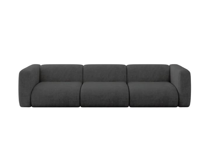 Sofa MIRA-S2 Dunkelgrau - Dream Velvet 202.13