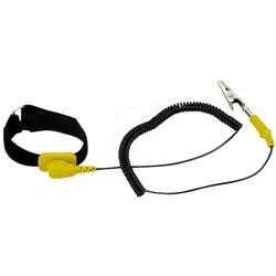 ESD BAND - ESD Armband, Kunststoff, Erdungsarmband, mit Spiralkabel