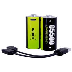 Verico LoopEnergy Baby (C)-Akku Li-Ion 3700 mAh 1.5 V 2 St. 1BTOV-A4N0A2-NN