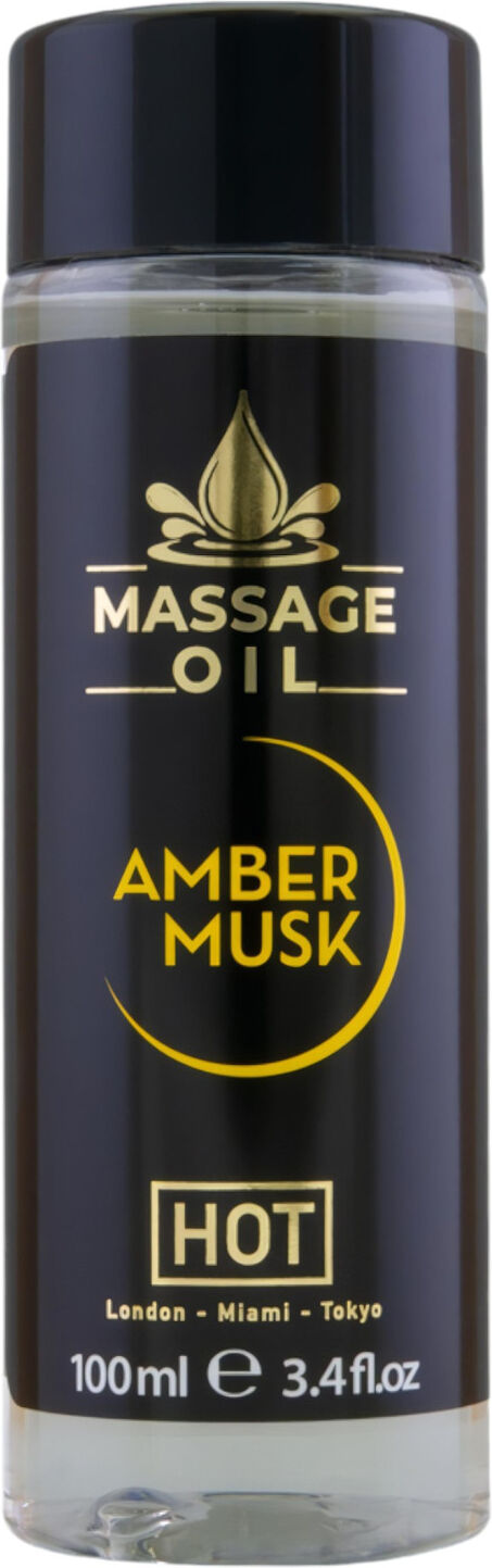 HOT Skincare Massage Oil - Amber Musk (100ml)