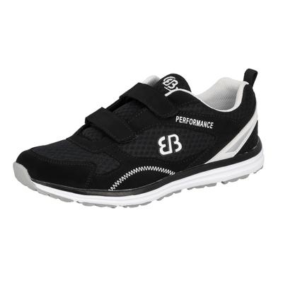 Laufschuh BRÜTTING "Joggingschuh Performance V", Herren, Gr. 42, Textil, schwarz, Synthetik, Schuhe Laufschuh