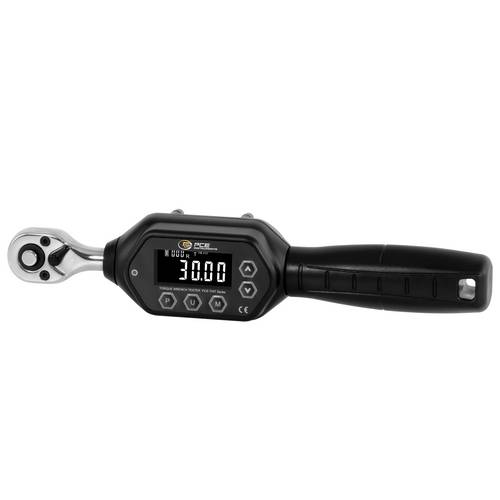 PCE Instruments Digital Drehmomentschlüssel PCE-TWT 30N |0,001 ... 30 Nm |Auflösung 0,001 Nm |3 Messmodi |4 Messeinheiten