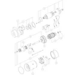 Starter MAHLE MS 64