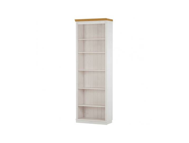 Anita-Bibliothèque 6 Miel Blanc Ouvert