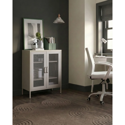 SCHRANK Metall Hellbeige Wakatipu