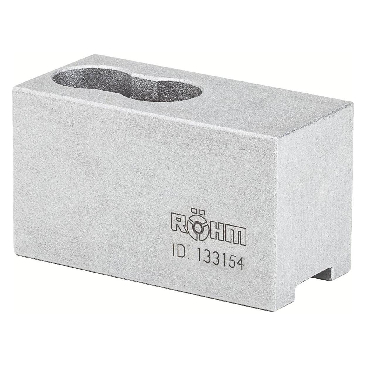 Röhm Aufsatzbacken Grösse 250/315, 3-Backen-Satz, härtbar Spitzverzahnung 90° (133154)