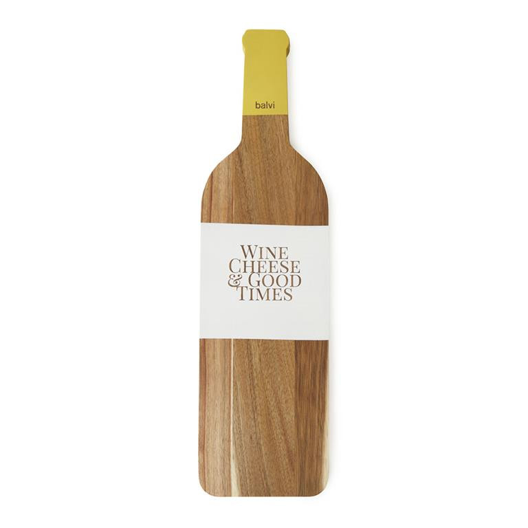 Balvi Kaasplank The Bottle - Houten snijplank van acaciahout