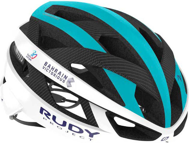 Rudy Project Rebel Bahrain Victorius 2025 Helm Weiß,Blau L Weiß,Blau L